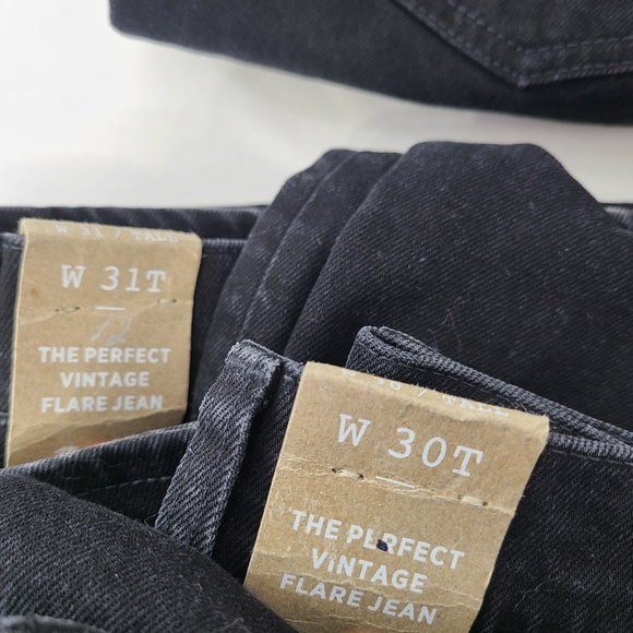 TALL Madewell The Perfect Vintage Flare Jeans Denim Jean NF788 Sherborn Wash - Picture 6 of 9